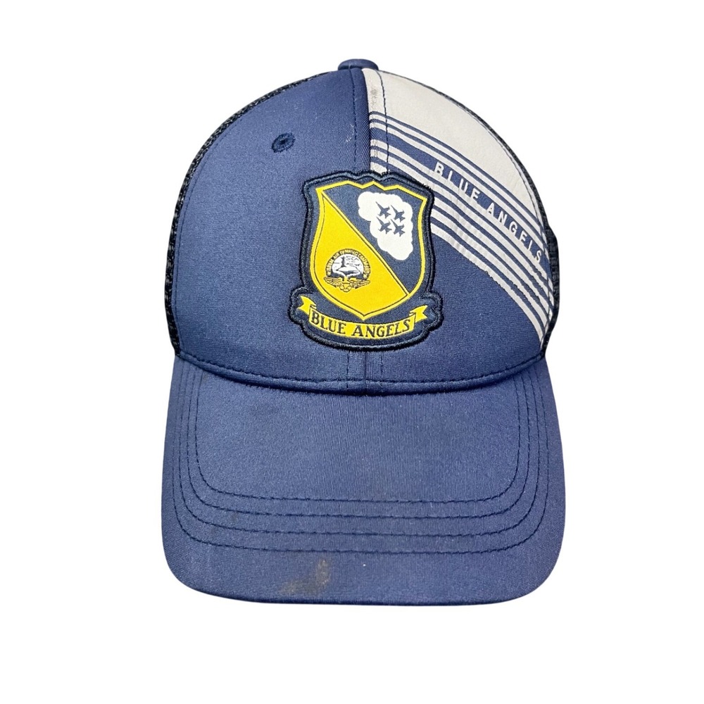 Top of the World Blue Angels Youth Trucker Hat Navy Blue Snapback Cap